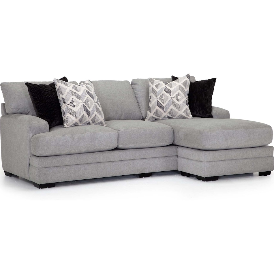 fiona gray sofa chaise   