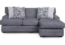 fiona mineral sofa chaise   