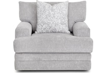 fiona nickel accent chair   