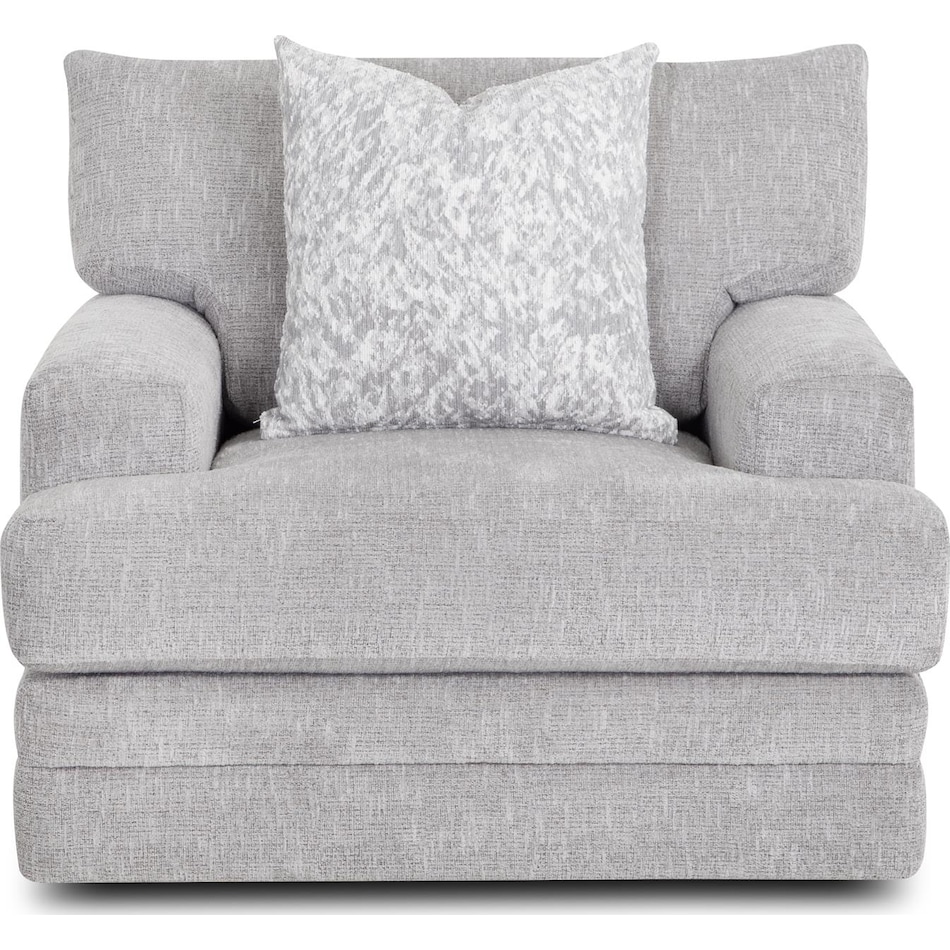 fiona nickel accent chair   