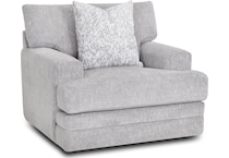fiona nickel accent chair   