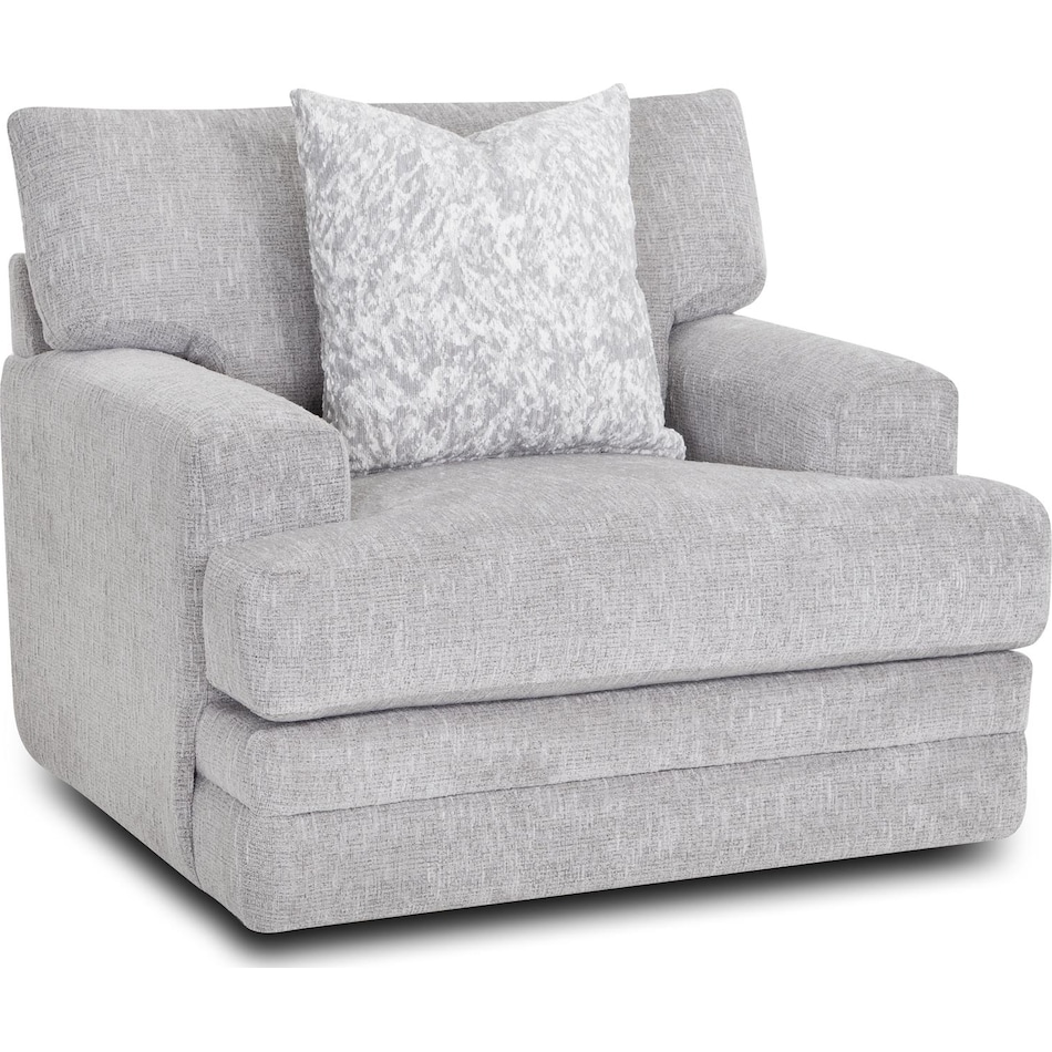 fiona nickel accent chair   