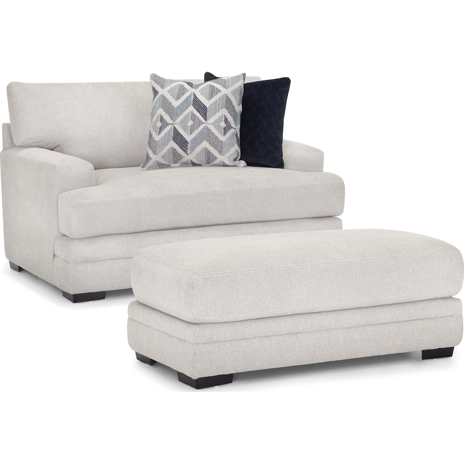 fiona shell ottoman   