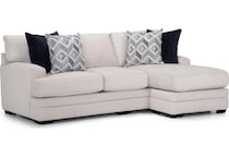 fiona shell sofa chaise   
