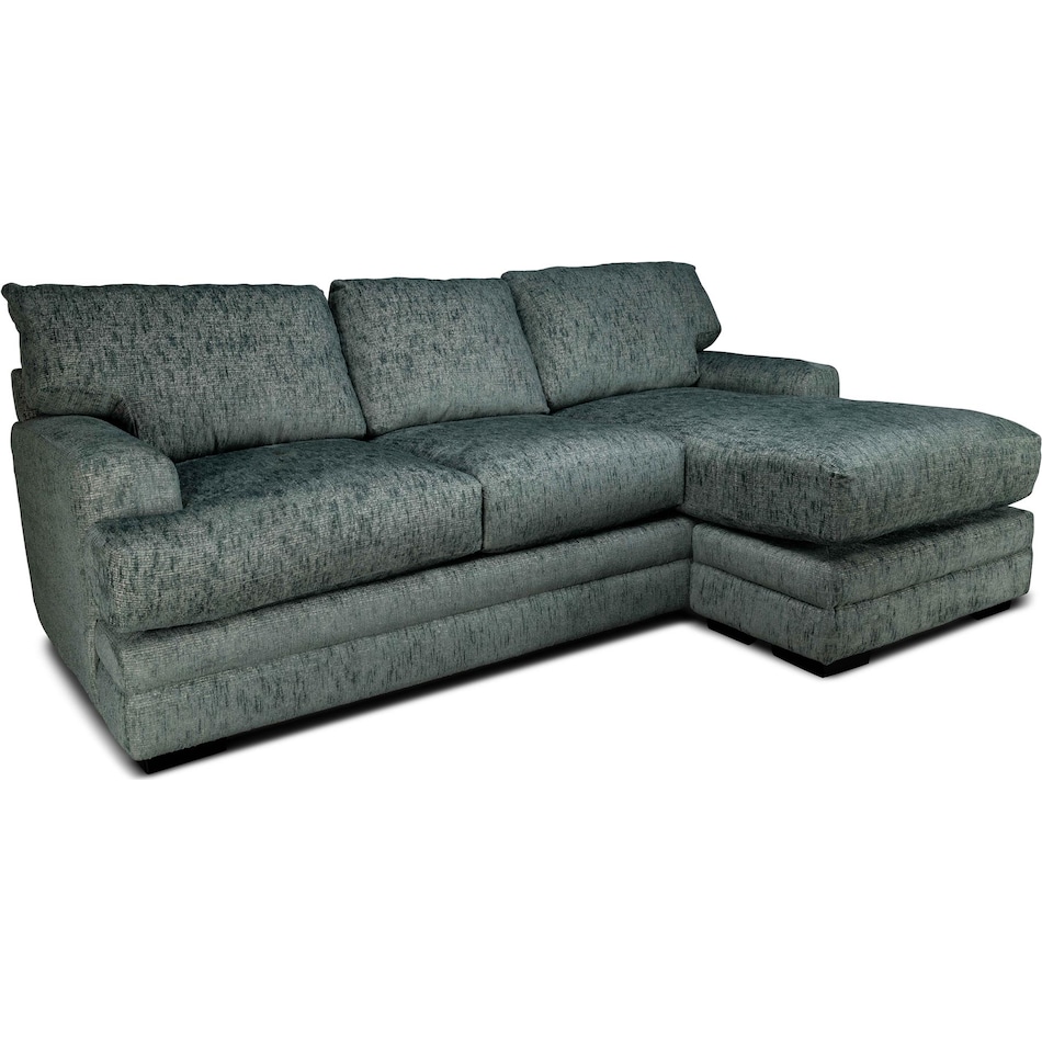 fiona teal sofa chaise   
