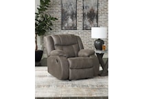 first base brown recliner   
