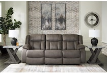 first base grey reclining sofa   