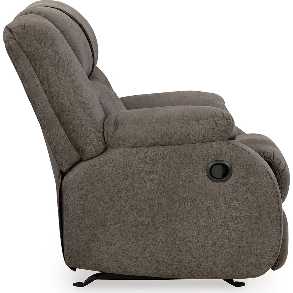 first base gunmetal recliner   