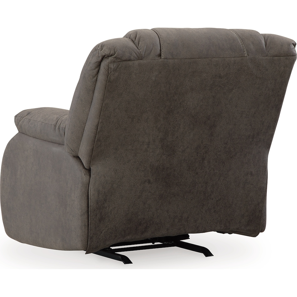 first base gunmetal recliner   