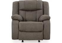 first base gunmetal recliner   