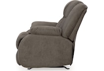 first base gunmetal recliner   