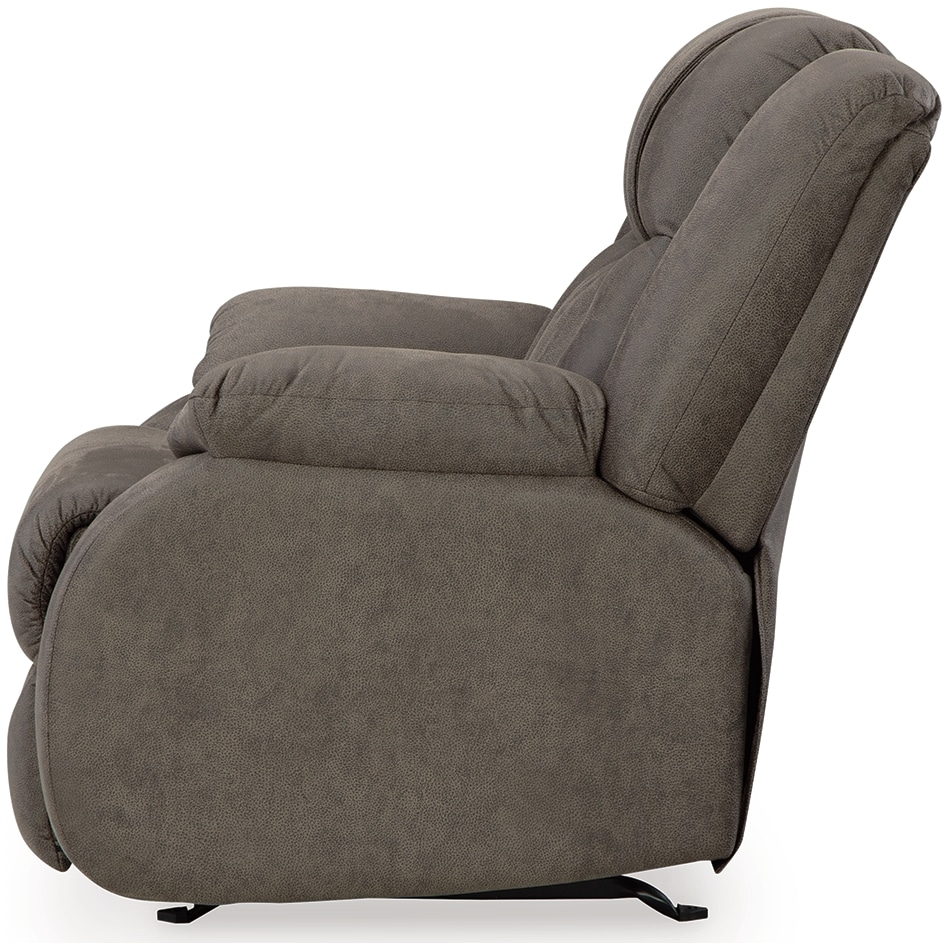 first base gunmetal recliner   