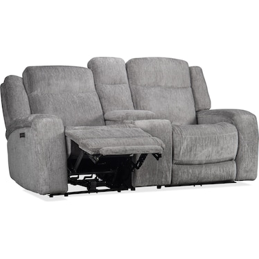 FISHER POWER RECLINING LOVESEAT