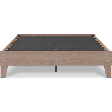 FLANNIA QUEEN PLATFORM BED