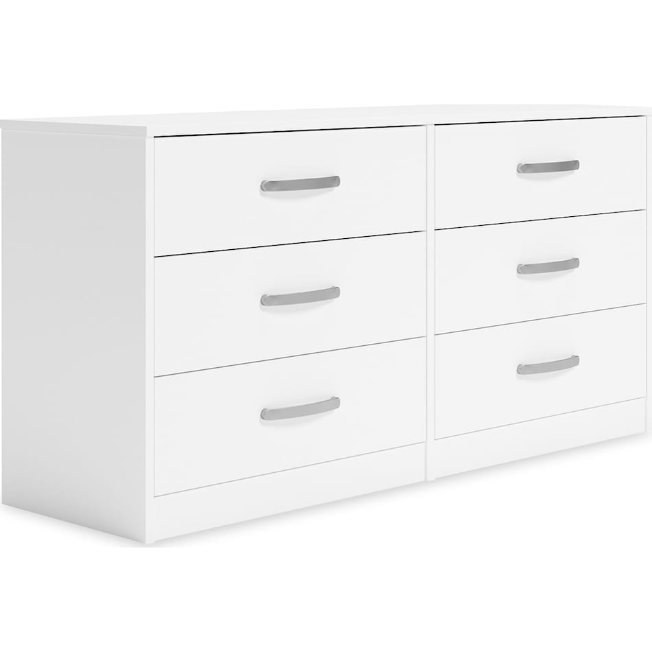 flannia white dresser   