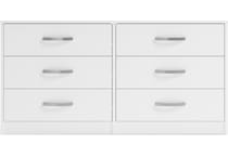 flannia white dresser   