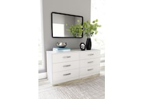 flannia white dresser   