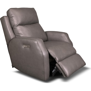 FLEETWOOD LEATHER POWER WALL HUGGER RECLINER