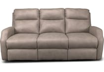 fleetwood telluride stone power reclining sofa   