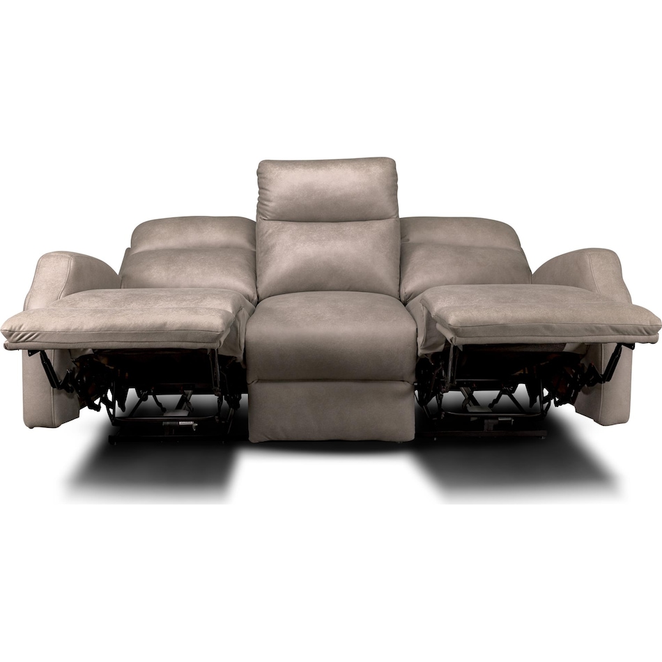 fleetwood telluride stone power reclining sofa   