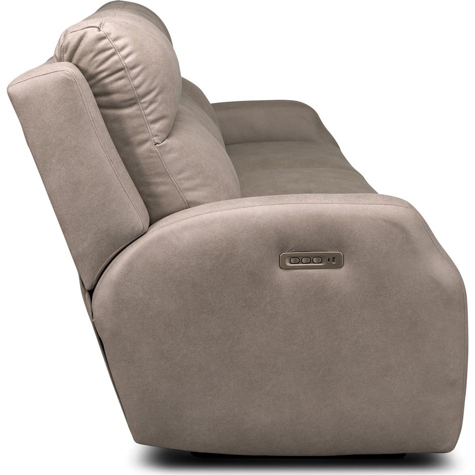 fleetwood telluride stone power reclining sofa   
