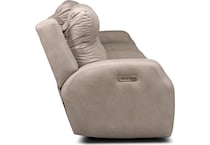 fleetwood telluride stone power reclining sofa   