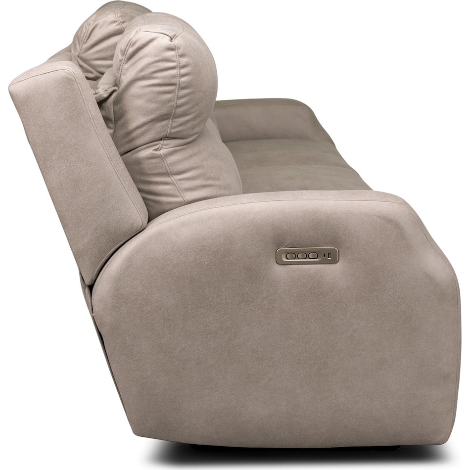 fleetwood telluride stone power reclining sofa   
