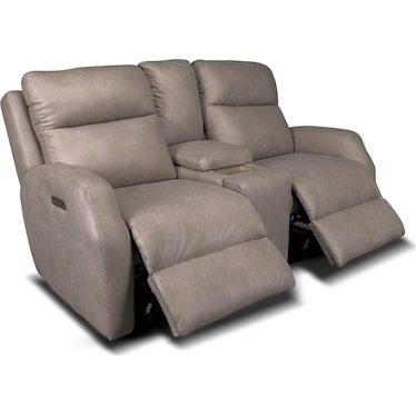 FLEETWOOD POWER RECLINING LOVESEAT