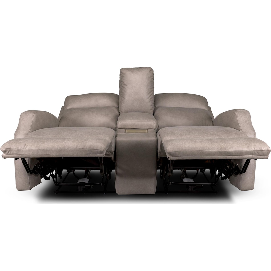 fleetwood telluride stone power reclining sofa   