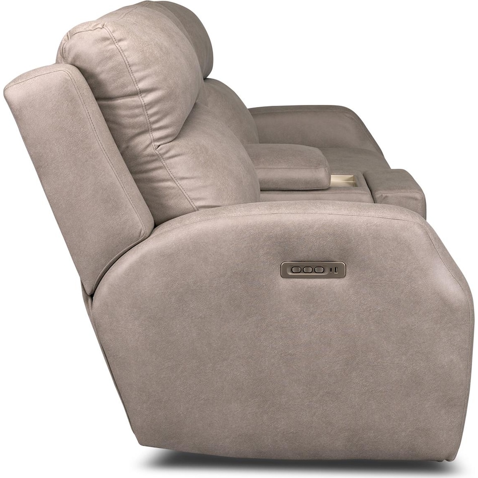 fleetwood telluride stone power reclining sofa   