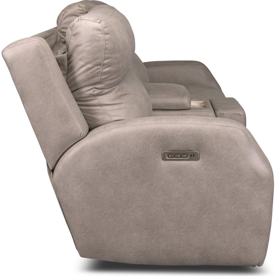fleetwood telluride stone power reclining sofa   