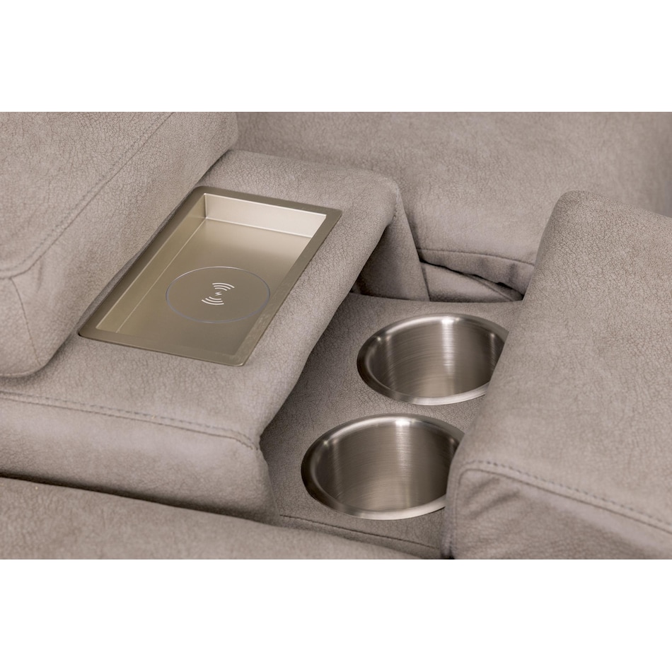 fleetwood telluride stone power reclining sofa   