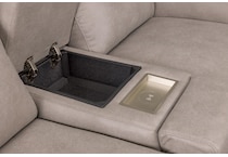 fleetwood telluride stone power reclining sofa   