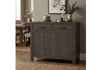 flex reclaimed chevron sideboard server   