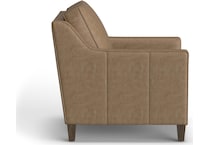 florian brown accent chair   