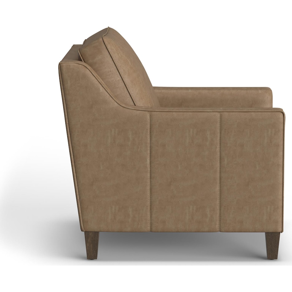 florian brown accent chair   