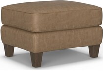 florian brown ottoman   