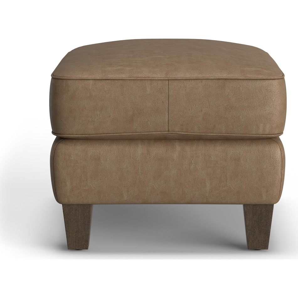 florian brown ottoman   