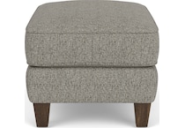 florian grey ottoman   