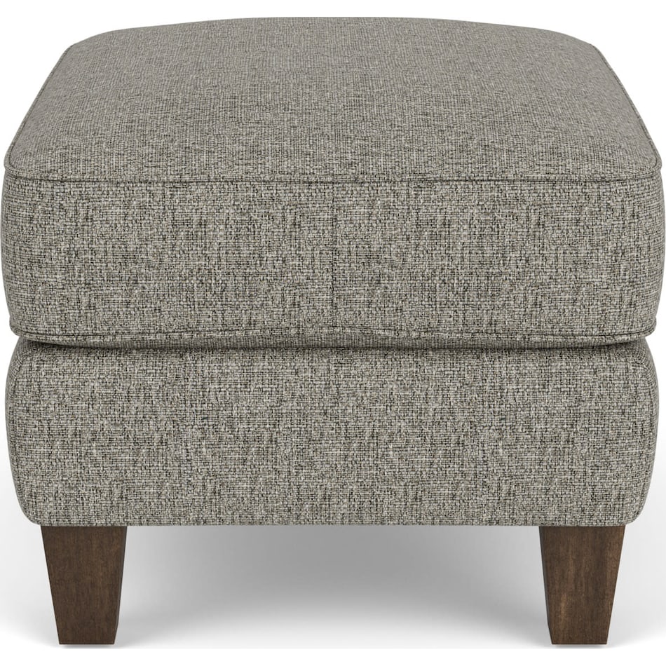 florian grey ottoman   