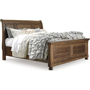 FLYNNTER QUEEN SLEIGH BED