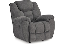 foreside charcoal recliner   