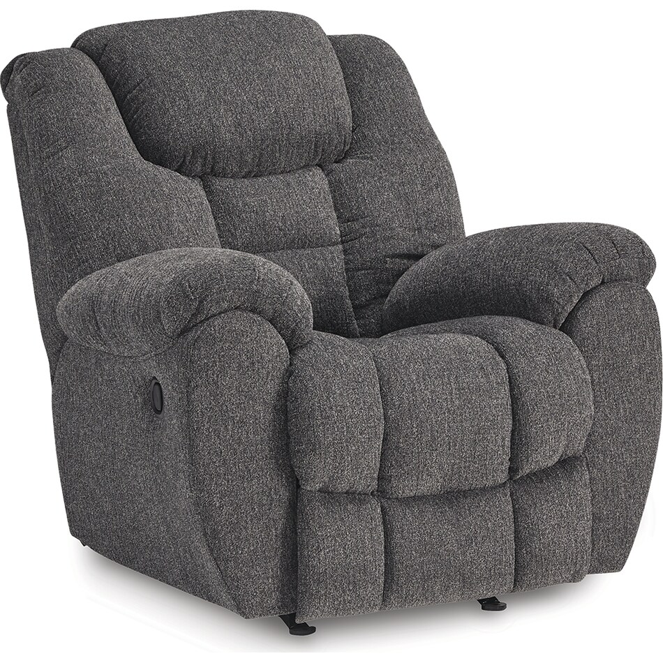 foreside charcoal recliner   