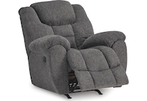 foreside charcoal recliner   