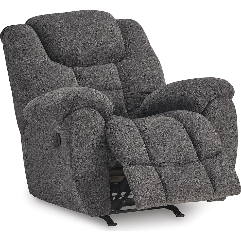 foreside charcoal recliner   