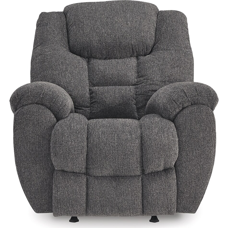 foreside charcoal recliner   