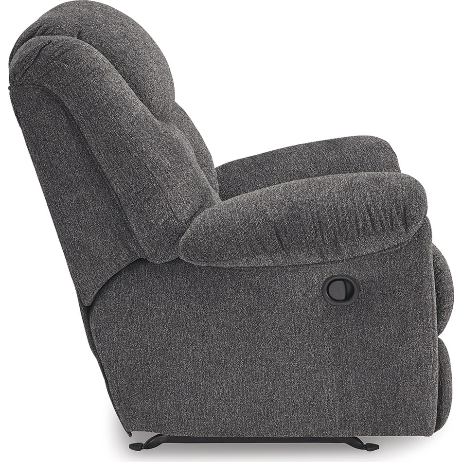 foreside charcoal recliner   