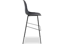 forestead black barstool   