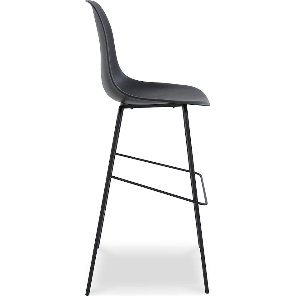 forestead black barstool   