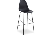 forestead black barstool   